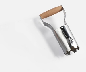 Outil de transplantation de graines en acier inoxydable avec manche en bois pour mini-potager de fraises et légumes - Product Image 6