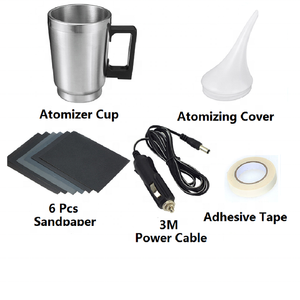 <span class=keywords><strong>Kit</strong></span> de reparación de taza atomizadora para restauración de <span class=keywords><strong>faros</strong></span> automotrices, juego de pulido de productos químicos de polímero líquido - Product Image 3