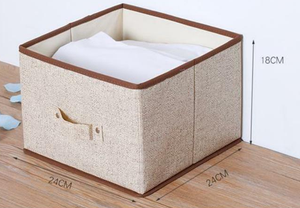 Caja de almacenamiento cuadrada bonita personalizada, organizador de juguetes plegable, nuevo diseño de almacenamiento - Product Image 3