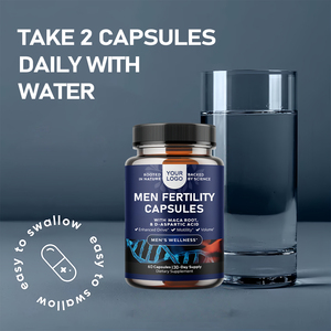 Nhãn hiệu riêng của nam giới khả năng sinh sản tăng cường Maca gốc vitamin viên nang cho khả năng sinh sản nam Hỗ trợ 60-Count thảo dược bổ sung cho - Product Image 3