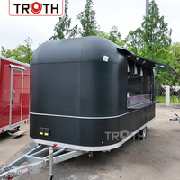 Truth Kommerzieller Mobiler Food Truck Voll Ausgestatteter Eiswagen Pizza-Imbisswagen für Partys und Hochzeiten