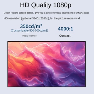 Huapu Máy quảng cáo/siêu mỏng Tường Treo Máy quảng cáo 32/43/50/55/65 inch "HD mạng thông minh Màn hình LCD - Product Image 3