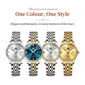 Montres-bracelets de luxe Olevs 3625 OEM ODM avec logo personnalisé, diamants, calendrier, <span class=keywords><strong>montre</strong></span> à quartz pour <span class=keywords><strong>femme</strong></span>, mode business, <span class=keywords><strong>montre</strong></span> pour <span class=keywords><strong>femme</strong></span> - Product Image 4