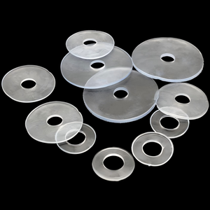 Entretoise plate transparente en PVC pour isolation et protection des boulons de quincaillerie de meubles, fabriquée en Chine - Product Image 4