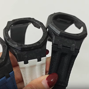 Kit de modification : Boîtier en fibre de carbone lumineux avec bracelet de remplacement en nylon pour pièces de rechange Ga-2100 - Product Image 1