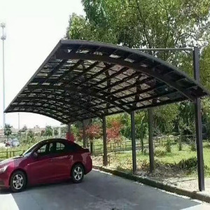 알루미늄 다기능 차고 알루미늄 카포트 모던 디자인 차량 캐노피 주차장 - Product Image 6