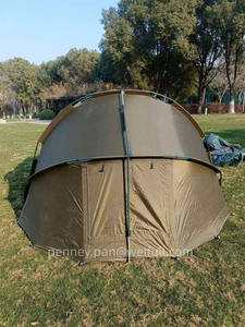 Abri <span class=keywords><strong>de</strong></span> pêche d'<span class=keywords><strong>hiver</strong></span> imperméable <span class=keywords><strong>en</strong></span> gros, abri d'<span class=keywords><strong>hiver</strong></span> <span class=keywords><strong>en</strong></span> forme <span class=keywords><strong>de</strong></span> dôme, abri <span class=keywords><strong>de</strong></span> pêche pour carpes, abri d'expédition pour 2 personnes - Product Image 4
