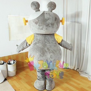Haute Qualité Personnage Personnalisé <span class=keywords><strong>Dessin</strong></span> <span class=keywords><strong>Animé</strong></span> Mascotte Costume Halloween Carnaval Intéressant Robots Cosplay Costumes pour Adulte - Product Image 3