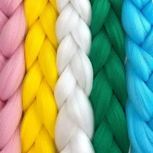 Sinyoo Jumbo Ombre Braiding Hair Wholesale Expression Attachment Crochet Braids Hair 100g 24 inch Synthetic Hair Extensions