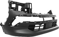 Kit de Cubierta de Parachoques Delantero Topzonauto para Modelos Nissan Kicks 2025 con Rejilla Superior e Inferior 626605RB0A 622A07LG0H