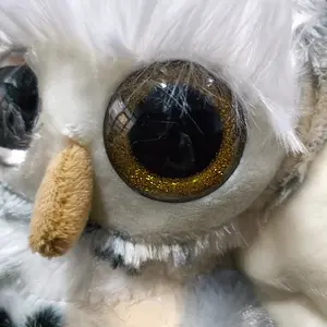 2024 Factory Wholesale Custom Cute Stuffed Animal Snowy Owl Plush Toys Movie Peripheral Plush Dolls
