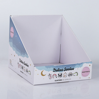 Benutzer definierte umwelt freundliche für POP Counter top Display Stand für Schal Socken Modernes tragbares rotierendes Store-Produkt für Showcase