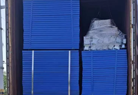 Coffrage en plaques d'acier industrielles, haute résistance, réutilisable, recyclable, matériaux de construction, facile à utiliser, métal, béton