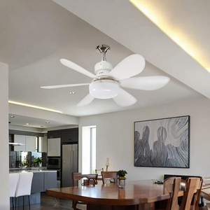 หลอดไฟเพดาน LED รุ่นใหม่ E27 พร้อมพัดลม 6 ใบพัด รีโมทคอนโทรล ปรับความเร็วได้ 3 ระดับ ทำงานเงียบ เหมาะสำหรับห้องรับประทานอาหาร - Product Image 5