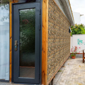 Facile à installer NEU panneau mural en <span class=keywords><strong>polystyrène</strong></span> moderne grande dalle feuilles de maison légères PU mousse de polyuréthane dur cloison extérieure - Product Image 5