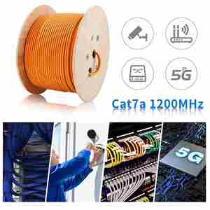 Cavo di Comunicazione OEM PVC LSZH Cat8 Cat7 Cat6 Cat6a Cat5e <span class=keywords><strong>SFTP</strong></span> 40G 2000Mhz Testato Cavo Lan CM CMR CMP Livello - Product Image 6