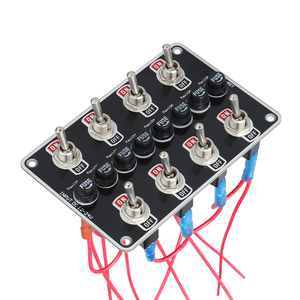 Wholesale Boat Yacht 12V Toggle <strong>Switch</strong> <strong>Panel</strong> Fuse 10A IP65 ABS Interior Kits for <strong>Campervan</strong> - Product Image 6