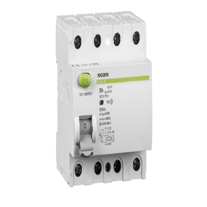 Disjoncteur différentiel triphasé 4P 40A 6kA 100mA Type A (108366) Neuf Original Spot Plc - Product Image 1