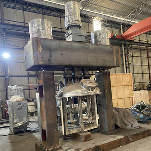 Extrudeuse à double mélangeur planétaire Ligne de production d'adhésif en silicone Mélangeur à double arbre pour mastic en silicone ignifuge - Product Image 2