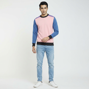 Men 100% Cotton Winter Hooded Sweatshirt New Style Vintage High Street Casual Lightweight Breathable Custom Logo Sale - Product Image 1