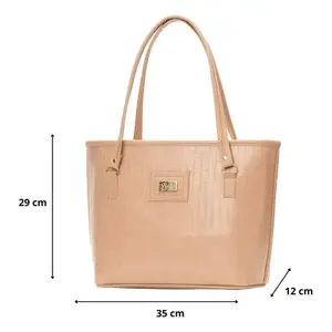 Sac à cosmétiques pour femmes Fana Abisai M3789, taille moyenne, étui à maquillage renforcé avec fermeture à glissière, double poignée, style simple - Product Image 3