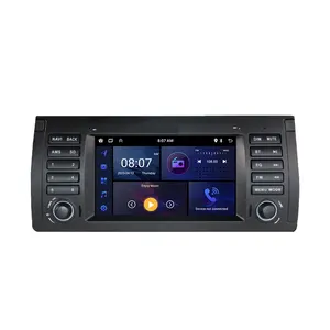 LELV 7 "Android 1364gbカーラジオ (BMW E39 M5 4g Lte Carplay UsbテザリングナビゲーションGpsカーDVDプレーヤー用)