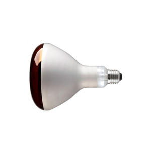 Bombilla infrarroja roja e27 230v 150w, ideal para calentar espacios y tratamientos terapéuticos. - Product Image 1