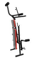 Banc de musculation pliable en acier, équipement de gym réglable, durable et confortable, support pour barre, entraîneur de poids libres pour usage domestique