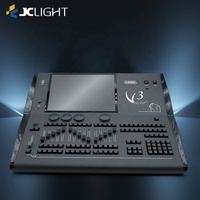 JC 2048 canaux DMX512 Console d'éclairage V3 Code d'éclairage de scène Victory 3 contrôleur DMX avec étui