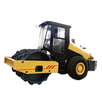 10 Tonnen 8T 6T hydraulische Luftreifen-Straßen walze oder 10-Tonnen-Einzeltrommel-Straßenverdichter oder Asphalt fertiger teile