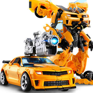 Figurine d'action de <span class=keywords><strong>dessin</strong></span> animé d'anime, jouets pour enfants, modèle de jouet, fonction lumineuse, transformation de voiture <span class=keywords><strong>en</strong></span> robot, roi Kng, cadeau, télécommande, échelle 1:12 - Product Image 4