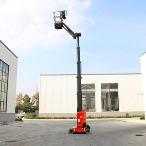 Plateforme de travail aérien compacte de bonne qualité 9,2M 10M 200KG, nacelle élévatrice verticale automotrice à mât télescopique avec flèche, direct usine - Product Image 2
