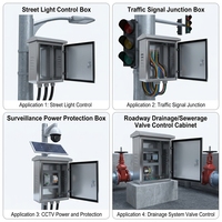Boîtier en acier inoxydable SUS304 IP68, étanche à la poussière et à l'eau, armoire électrique en acier inoxydable, boîtier de commande en acier inoxydable pour usine