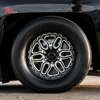 Roues de frein forgées Beadlock 15x8 15x9 15x10 17x10 17x11 5x4.5 5x4.75 5x120 5x115 2/3-Piece pour Corvette C6 Camaro Mustang