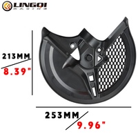 Protecteur d'étriers en plastique pour disque de frein avant de moto pour Pit Dirt Bike Quad Motocross