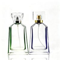 Parfums en gros pour femmes, flacon de parfum de luxe 100 ml, flacons de parfum vides avec bouchon en verre