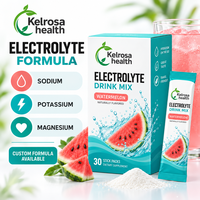 Poudre d'électrolytes sans sucre, zéro calorie, mélange de poudre de boisson électrolytique, supplément nutritionnel sportif