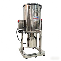 Machine à pâte d'ail et de piment professionnelle 80L, 4000W, électrique, pour purée de légumes et fruits