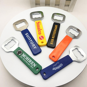 Abrebotellas de cerveza de aleación de Zinc a granel con logotipo personalizado, abridor de sublimación barato para Barra de recuerdo, abridores de tarjetas de Metal en blanco - Product Image 4