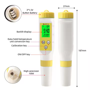 Le plus récent <span class=keywords><strong>testeur</strong></span> numérique <span class=keywords><strong>PH</strong></span>/TEMP 2-en-1 dispositif de qualité de l'eau d'affichage à LED avec <span class=keywords><strong>PH</strong></span> mètre à dents bleues pour aquarium de <span class=keywords><strong>piscine</strong></span> - Product Image 4