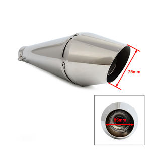 Silencieux d'échappement universel en acier GP pour <span class=keywords><strong>moto</strong></span> avec DB Killer <span class=keywords><strong>125</strong></span>-1000cc, <span class=keywords><strong>moto</strong></span> de rue, <span class=keywords><strong>scrambler</strong></span>, café racer, tuyau d'échappement - Product Image 4