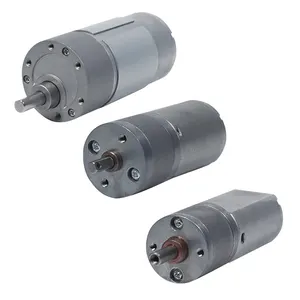 Engrenagem motor 6v 25mm dc engrenagem de 9 volts dc motor da engrenagem