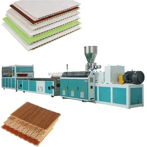 Waterproof Bamboo Fiber Board Wall Panel Extrusion Production Line