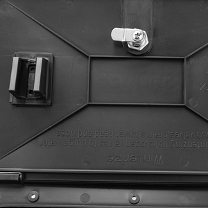 Kit de caja de ducha <span class=keywords><strong>exterior</strong></span> RV con cerradura para <span class=keywords><strong>exterior</strong></span>, accesorios de RV no metálicos para exteriores para vehículos recreativos, autocaravanas, remolques de viaje - Product Image 5