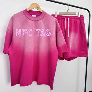 Camiseta de Moda 2024, Marca de Ropa Urbana de Algodón, con Escaneo NFC, Talla Grande, Personalizada, Impresión de Alta Calidad, Camiseta de Peso Pesado - Product Image 3