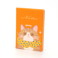 Nouveauté : Journal à motifs d'animaux kawaii avec de belles couleurs rose, bleu et orange pour les enfants, cadeau d'anniversaire