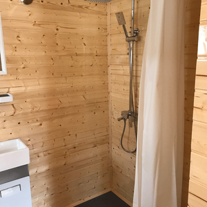 Casa prefabricada USA Standard Tiny House on Wheels Casa con <span class=keywords><strong>loft</strong></span> para familia Prefabricada - Product Image 6