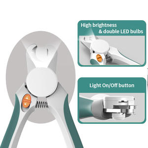 Coupe-<span class=keywords><strong>ongles</strong></span> <span class=keywords><strong>pour</strong></span> chats et chiens avec lumière LED, anti-saignement, multifonctionnel, lime à <span class=keywords><strong>ongles</strong></span>, vente en gros - Product Image 3