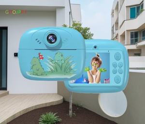 Caméra vidéo pour enfants OEM, jouet d'extérieur, cadeaux, mini caméra instantanée à impression rapide, dessin animé, agents de <span class=keywords><strong>recrutement</strong></span> en usine - Product Image 2