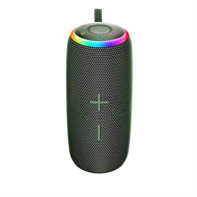 Subwoofer Gift Boombox  Super Bass Outdoor Music Player LED Light Wireless Speaker Waterproof